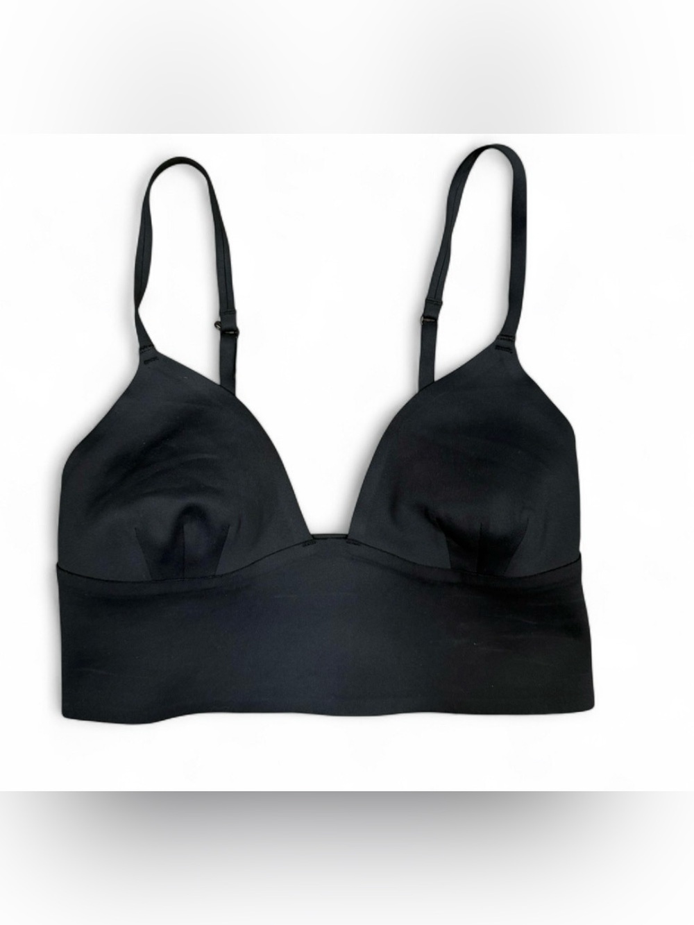 Intimately Free People Black Bralette Seamless Adjustable Straps Size S